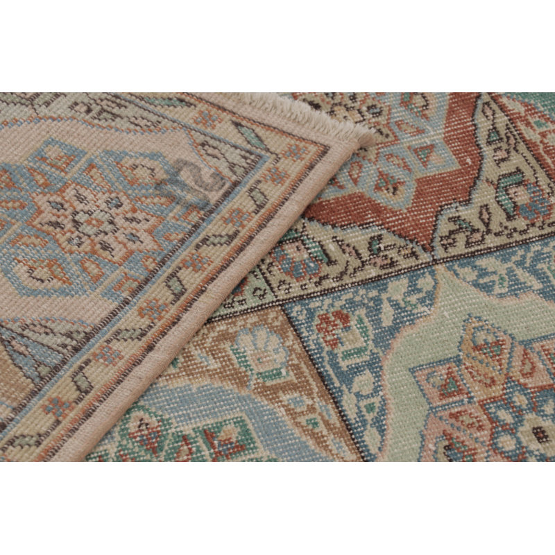 Vintage One-of-a-Kind 3'9X7'1 Hand Knotted Area Rug