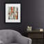 Art encadré «J Triptych» par Joval-1044693154-1044693155