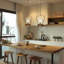 Lustre spoutnik moderne en cristal