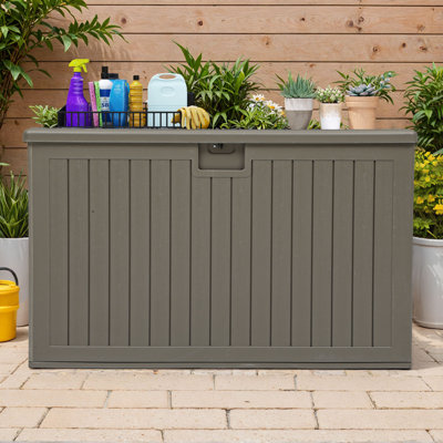 Balconera 180 Gallon Resin Water Resistant Deck Box by Balconera