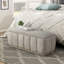 Ocaliot 47" Modern & Contemporary Storage Bench - Textured Storage Bench, Space-Saving Interior Storage, Fully Assembled-1027683031