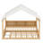 House-Shaped Daybed With Fense-756841893
