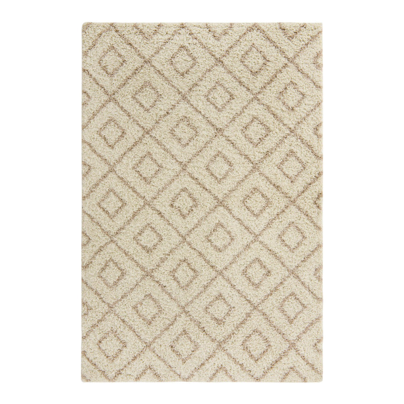 Geometric Indoor Rug, Rectangle 6' x 9'