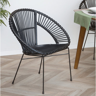 Pegeia 40cm H Slat Back Side Chair