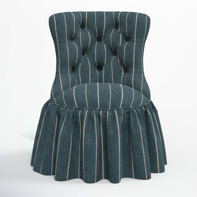 Minnie Cotton Swivel Side Chair