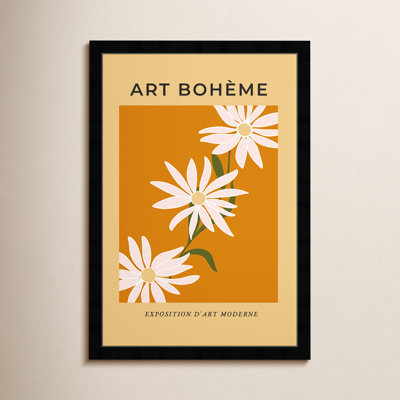 French "White Daisy" Print by Oliver Gal