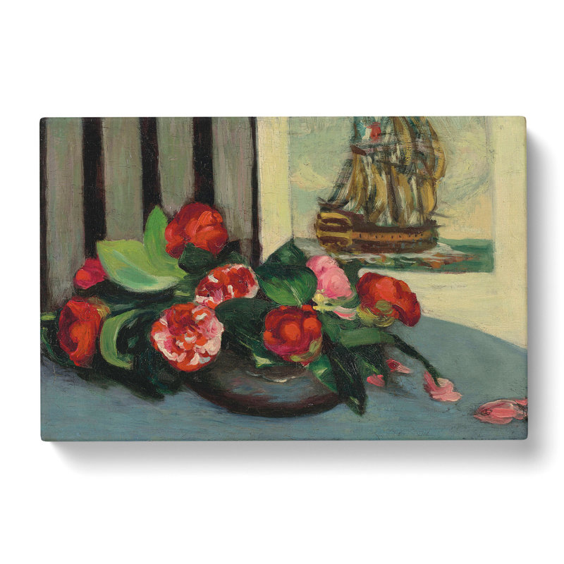 Flowers by Louis Anquetin - Wrapped Canvas, 35cm H x 50cm W x 3cm D