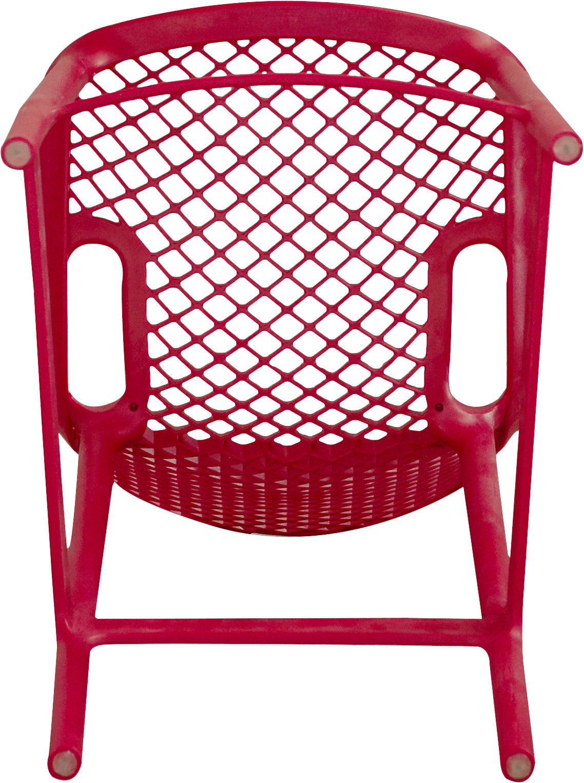 Farrah Patio Bar Stool, Red, 25.6"