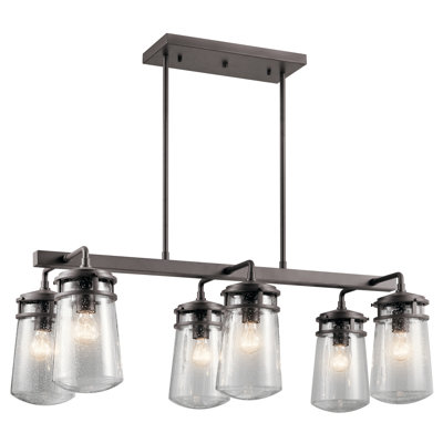 Manila 6 - Light Outdoor Chandelier