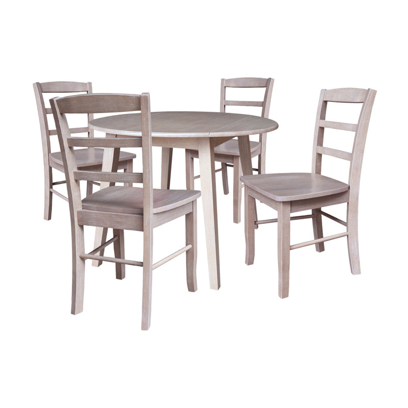 Ensemble de salle à manger Eddington, 5, Taupe-gris délavé