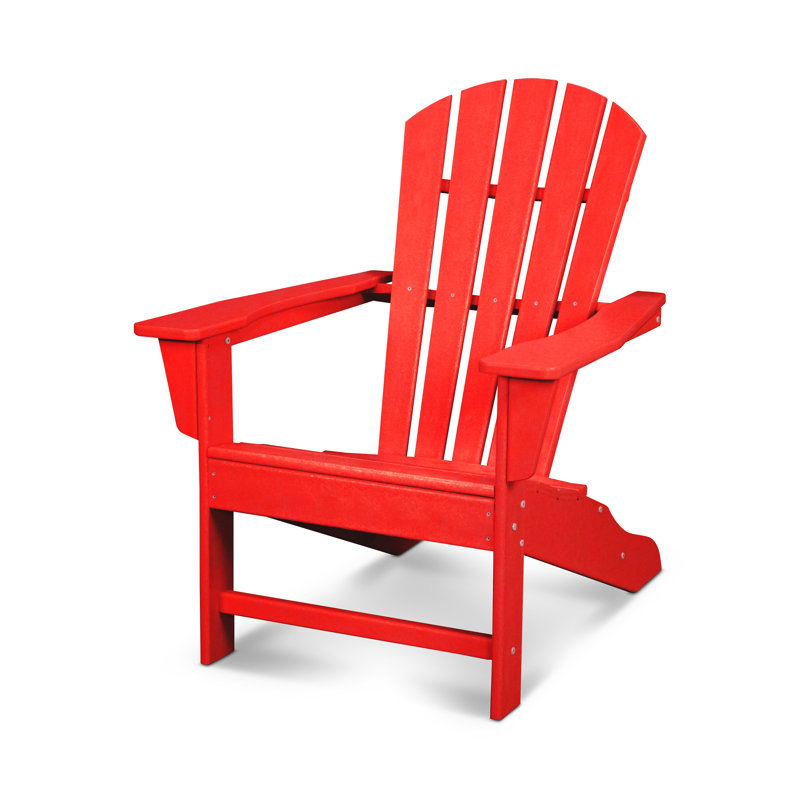 POLYWOOD Babie Classics Curveback Adirondack, Sunset Red