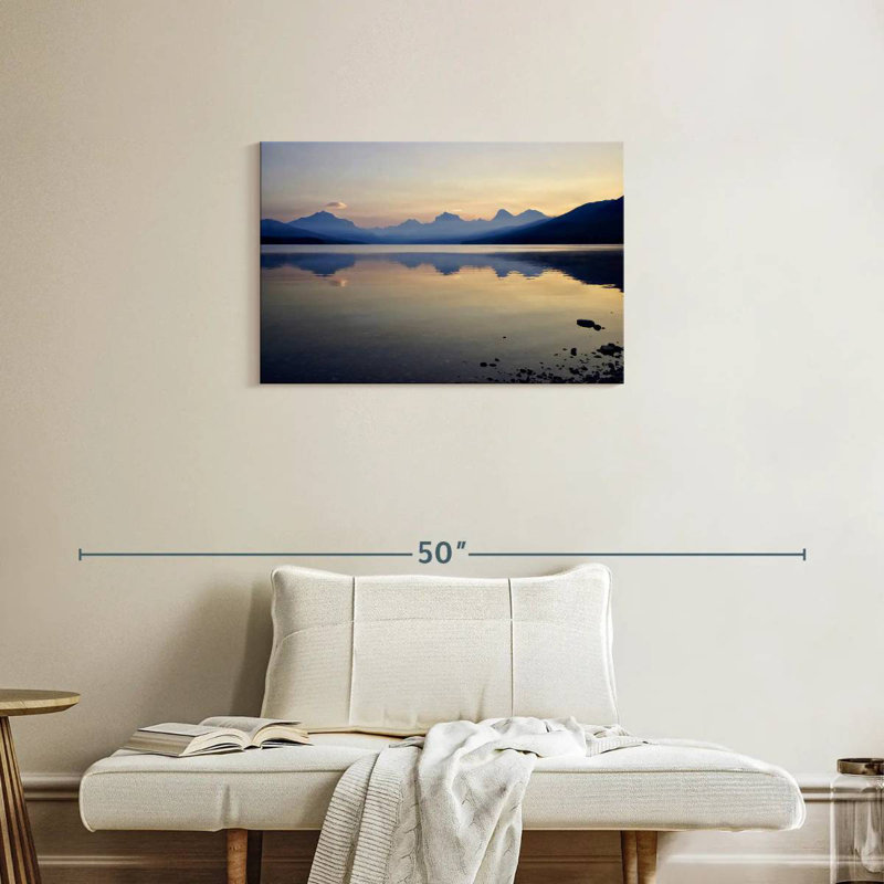 Alvord Glacier Park, lac Sunset, H 20 po x l 30 po