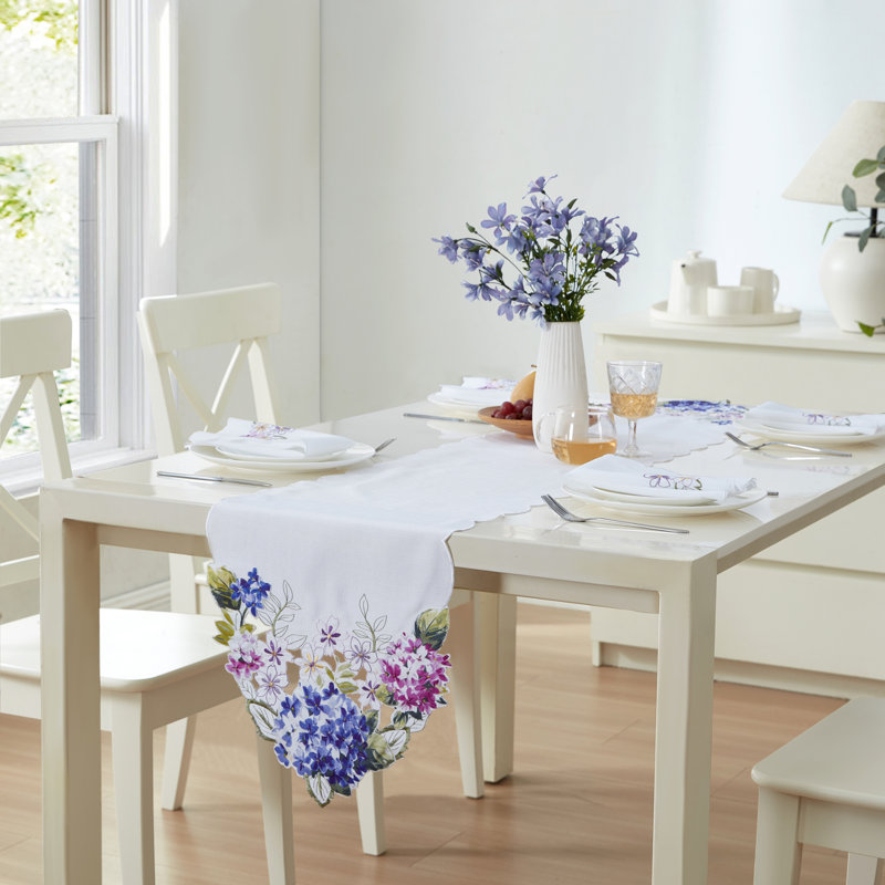 Chemin de table Ojour Spring Hydrangea