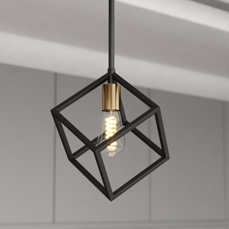 Kristene 1 - Light Square/Rectangle Pendant