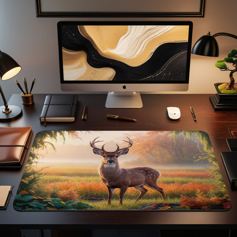 Polyester Desk Pad, 23.6x13.8