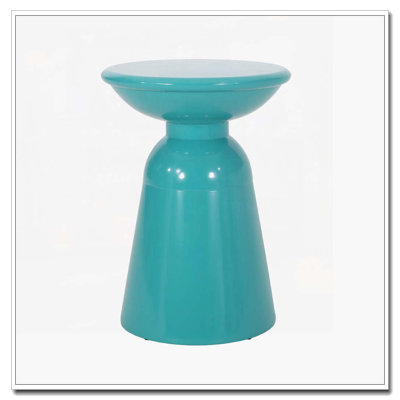 Table de bout d'extérieur en métal