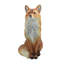 Sculpture de renard assis