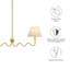 Wave Squiggle 2-Arm Pendant Light In Brass-101991363