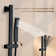 SlideLux Complete Rainfall Shower System with Rough in-Valve and Slide Bar