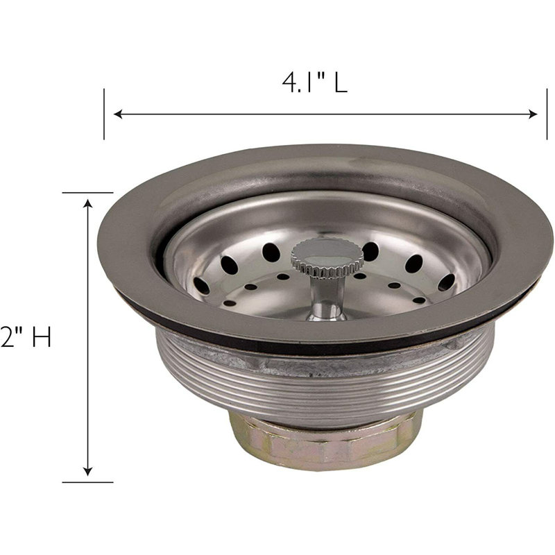 Drain d'évier de cuisine Basket Strainer