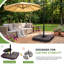 6.8kg Plastic Free Standing Umbrella Base-1966475079