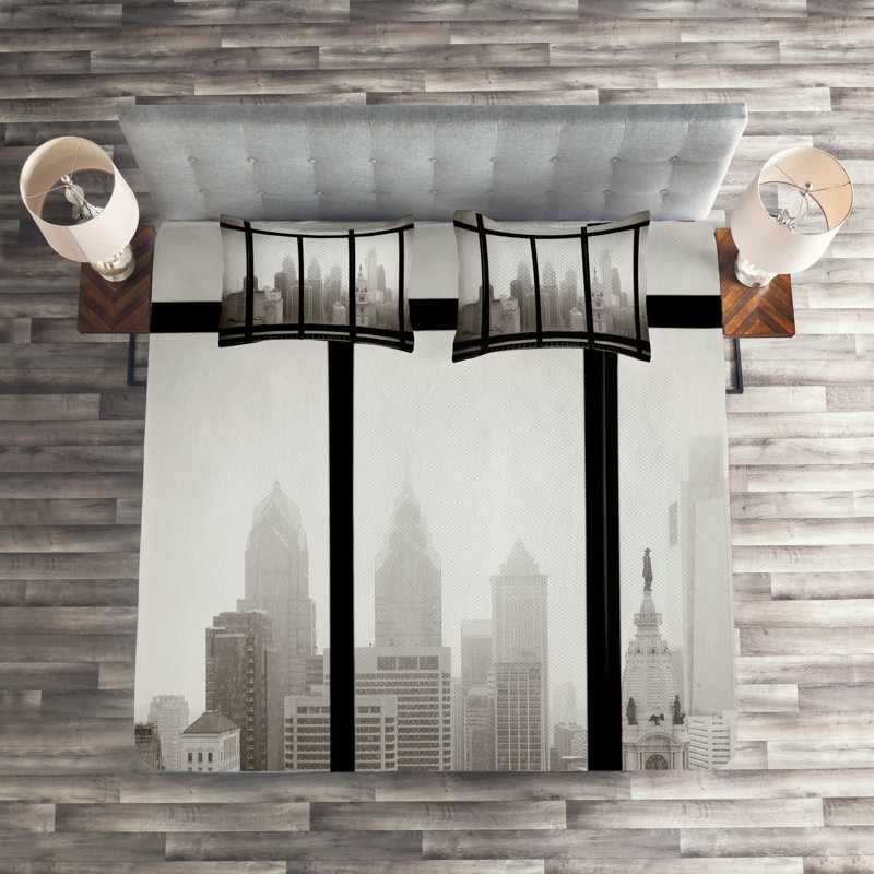 Modern & Contemporary Polyester Coverlet