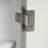 Grey Triangle Storage Cabinet With Adjustable Shelves - For Bedroom And Hallway Modern For A Clean Look