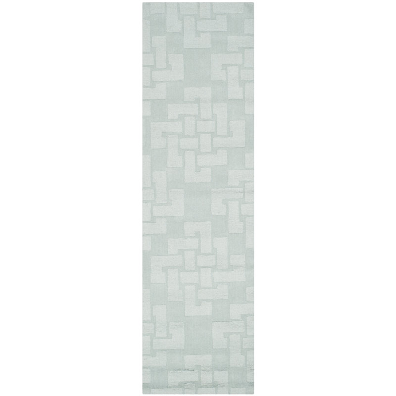 Tapis en laine touffeté à la main Martha Stewart, Tapis de couloir 2 pi 3 po x 8 pi