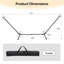 Support de hamac 9 pi bronze