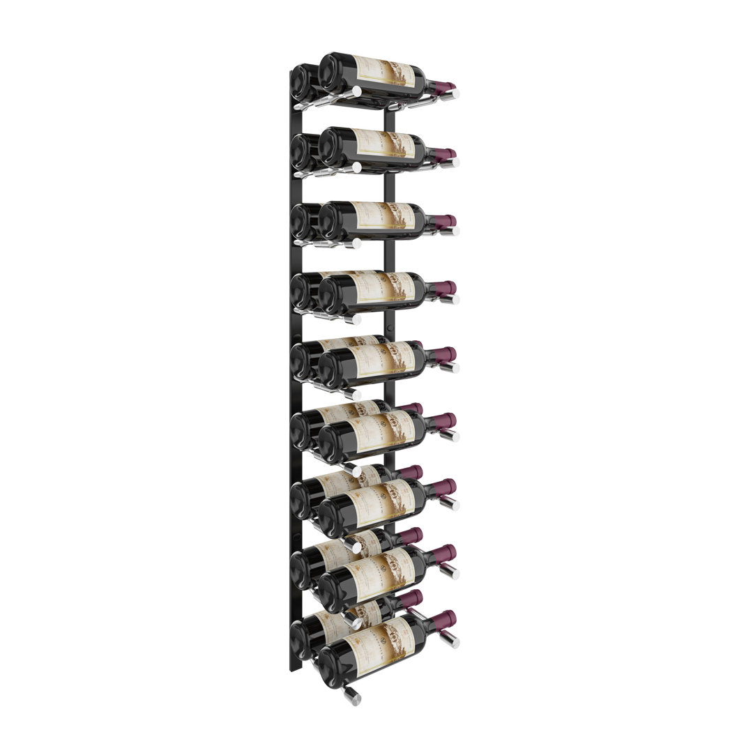 Bronc 18 Bottle Wall Mounted Wine Bottle Rack Latitude Run® 
