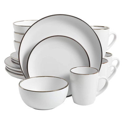 Rockaway Ceramic Dinnerware Set