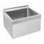 Lavabo commercial en acier inoxydable