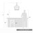 Aimee-Grace 21.25" W 4-Light Steel Lantern Geometric Chandelier-851850865