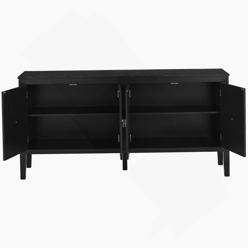 Armoire décorative, Noir