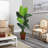 Travelers Palm Artificial Tree in Brown Planter