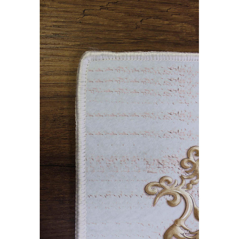 Premium Hall Carpet, 2.6 x 4.9 Feet, 100% Polyester, 650 gr/m² | Antibacterial, Non-Slip PVC Dot Underside, 0.3 in Pile Height | Machine Washable, 3D Digital Print, Durable & Stylish for Home Décor
