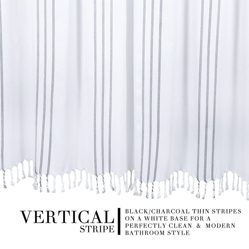 Ruperto Cotton Shower Curtain