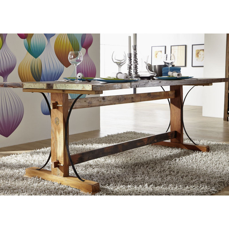 Nature Of Spirit Solid Wood Dining Table, H76 x L240 x W100 cm