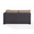 Arbedella 62.25'' Wide Metal Loveseat with Cushions-543945079