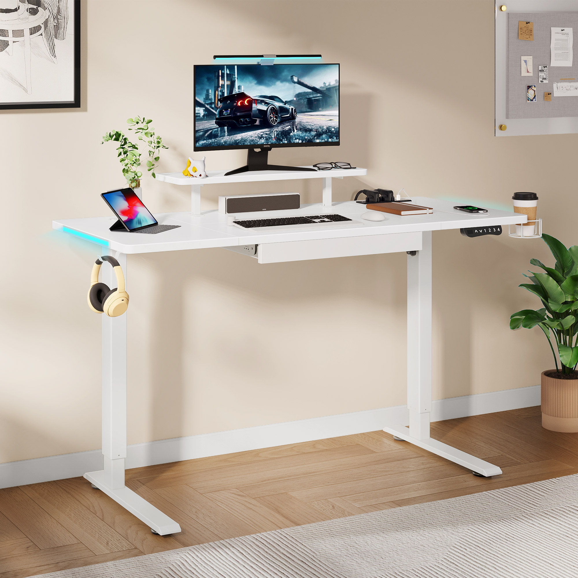 Desk standing station sales