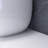 Single Flush Egg Shape Toilet In Glossy White