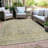 Machine Washable Indoor/Outdoor Xhevrie Gold Rug-372235114