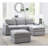 Contemporary 5Pc Modular Sectional Set