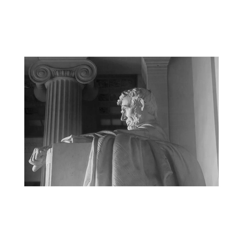 Lincoln Memorial II by Ann Hudec - Wrapped Canvas Print, 101.6 cm H x 66.04 cm W x 1.91 cm D