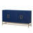 Retro-Style Sideboard With Adjustable Shelves, Rectangular Metal Handles And Legs For  Kitchen, Living Room, And Dining Room-9608110
