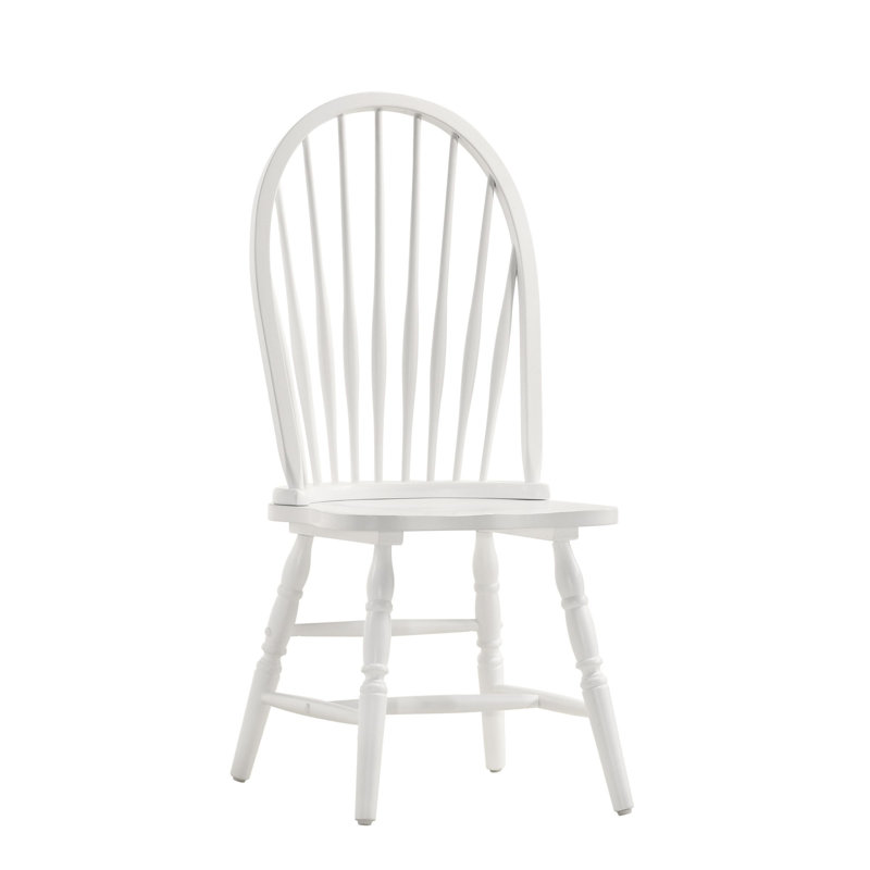 Wisconsin 17.25'' H Solid Wood Side Chair, Pure White