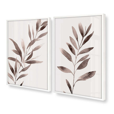 "Monicolore botanique (rose)" par Golden Glow Interiors 2 - Pièces sur papier