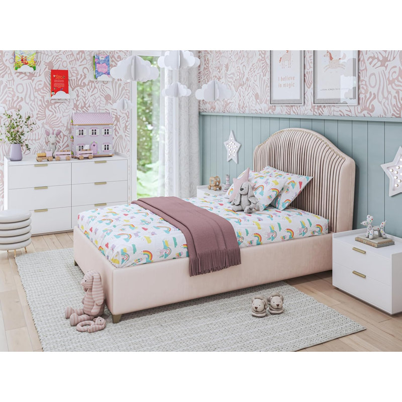 Ensemble de draps en micro-fibre, Ensemble de draps pour grand lit avec 2 taies d'or