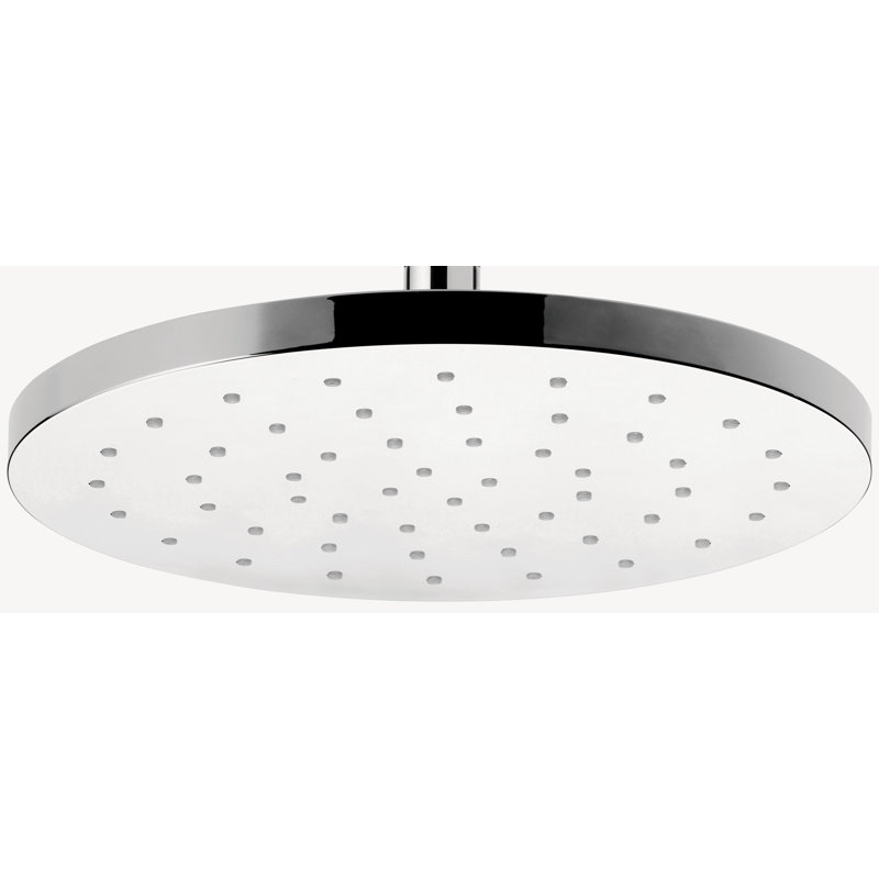 Pomme de douche à pluie fixe, Nickel brossé