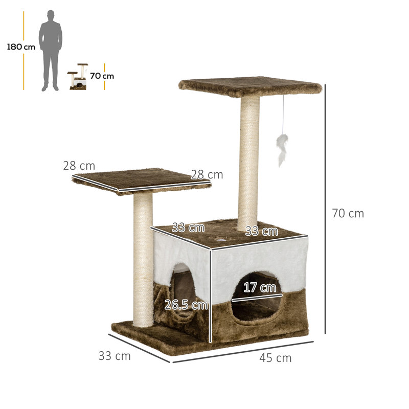 177.8cm H Cat Tree